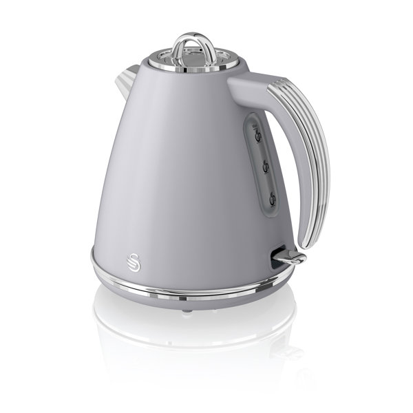 Swan red 2024 retro kettle